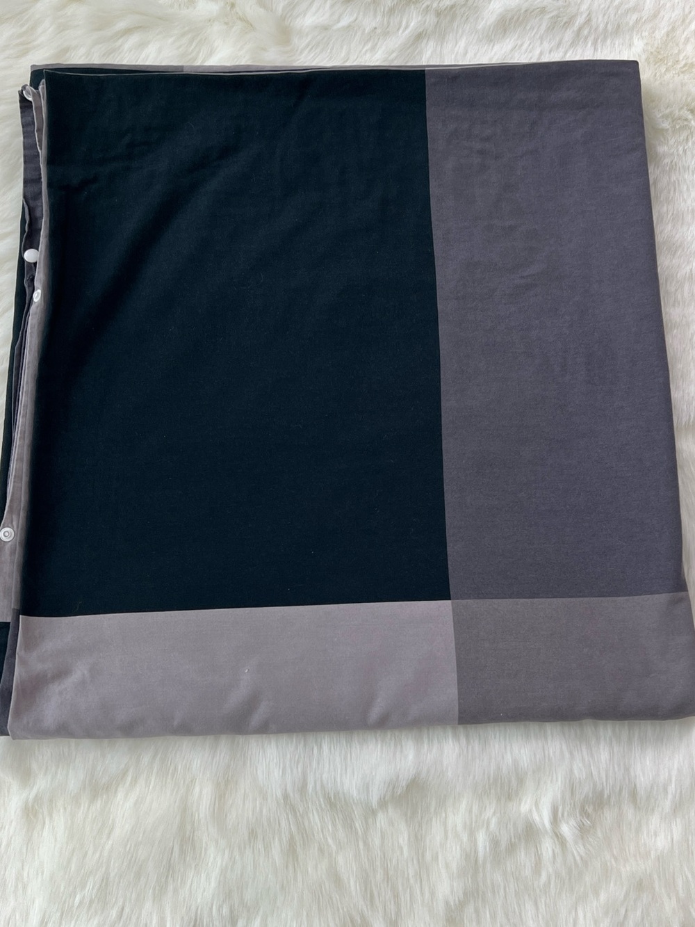 100% cotton patchwork style Duvet Cover 85”X82” double size